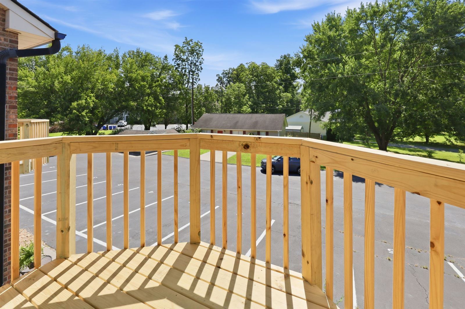 Private balcony off the primary bedroom