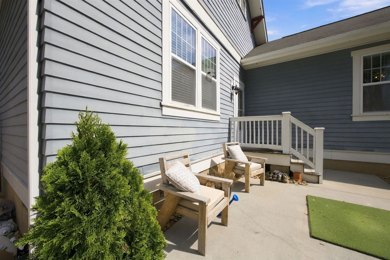 Back patio