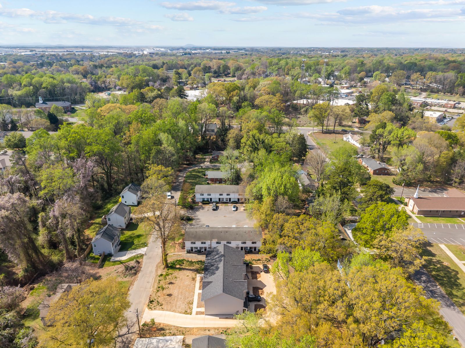 Aerial of the property