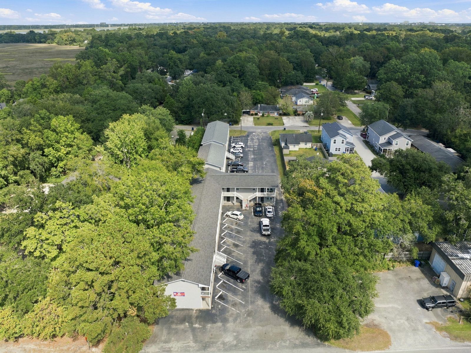 The property and neighborhood from above