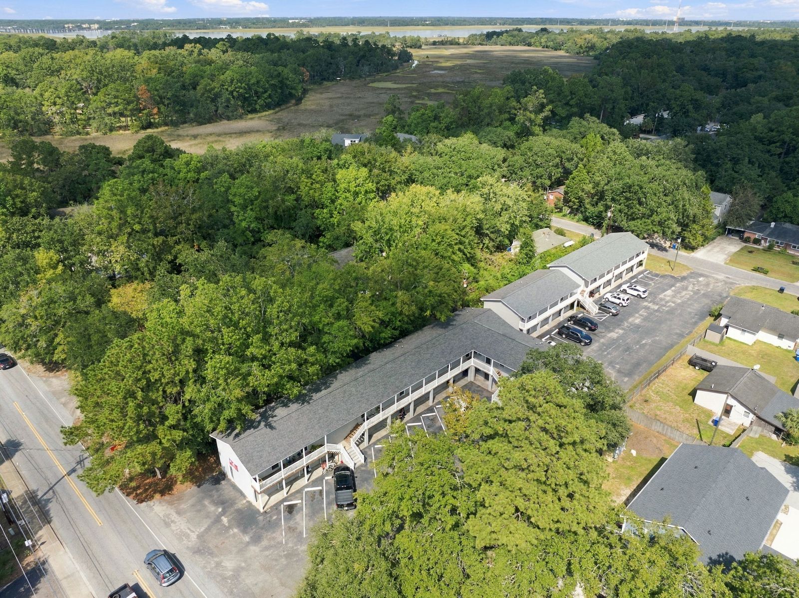 The property and neighborhood from above