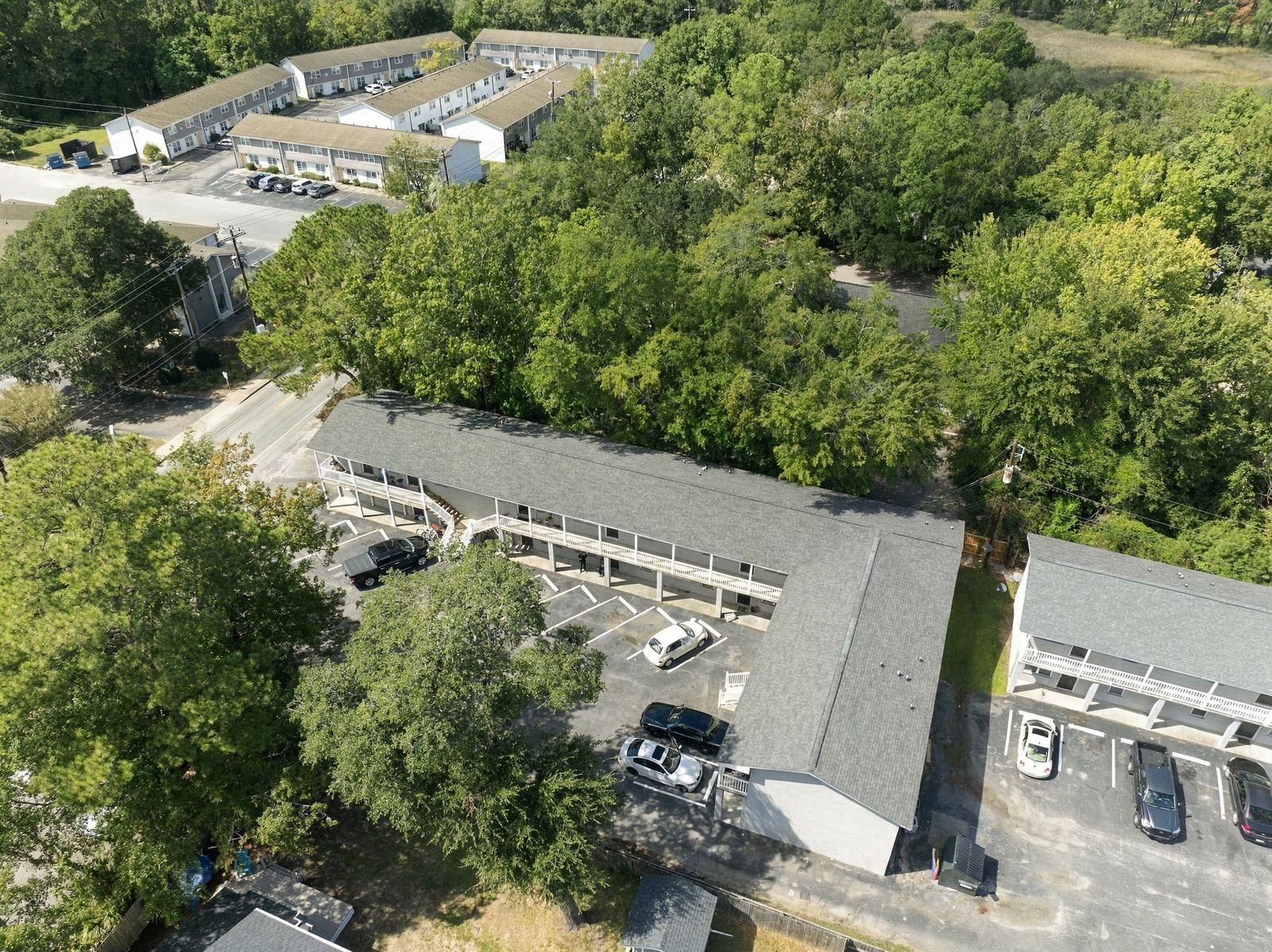 Building and parking from above
