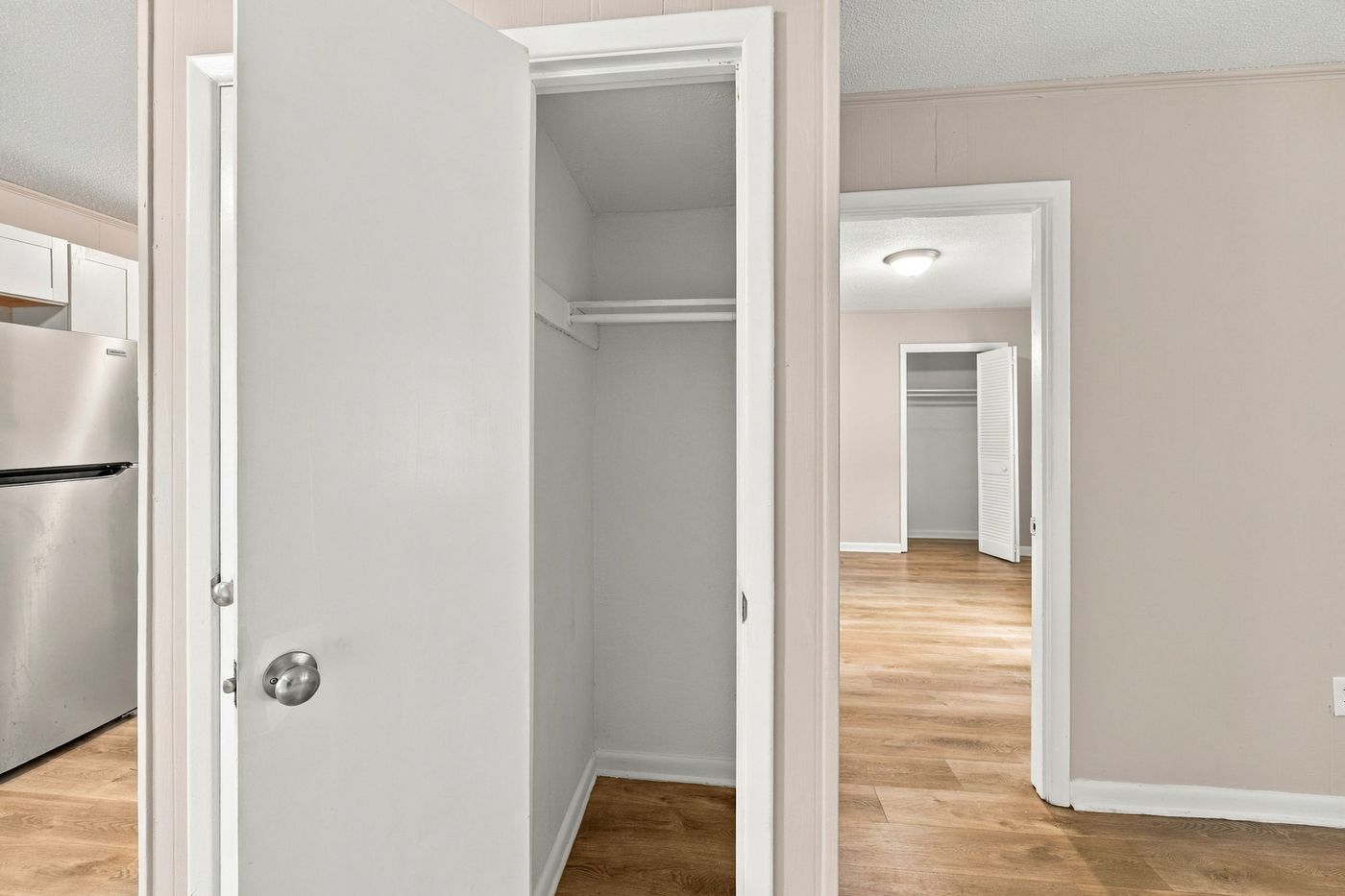 Hall and closet