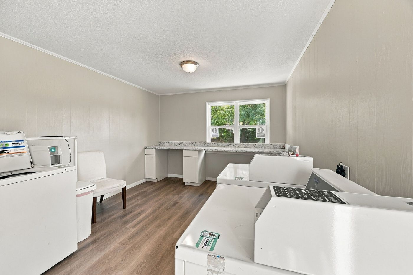 On-site laundry room